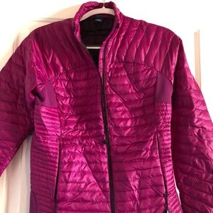 Eddie Bauer | light puffer jacket | purple/pink